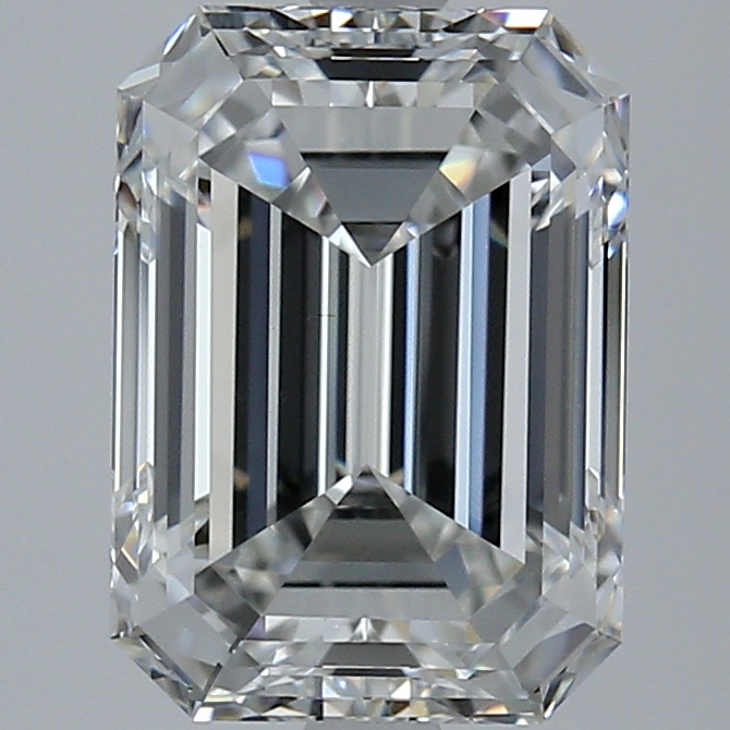 3.01 Carat Emerald Cut Natural Diamond