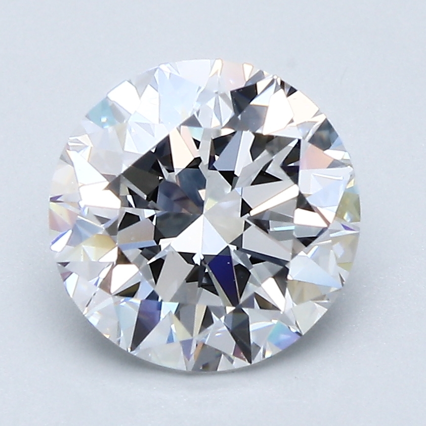 2.5 Carat Round Cut Natural Diamond