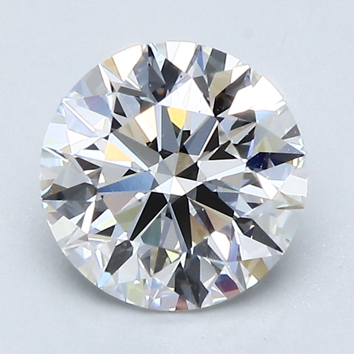 1.68 Carat Round Cut Natural Diamond