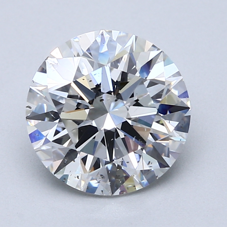 3.01 Carat Round Cut Natural Diamond