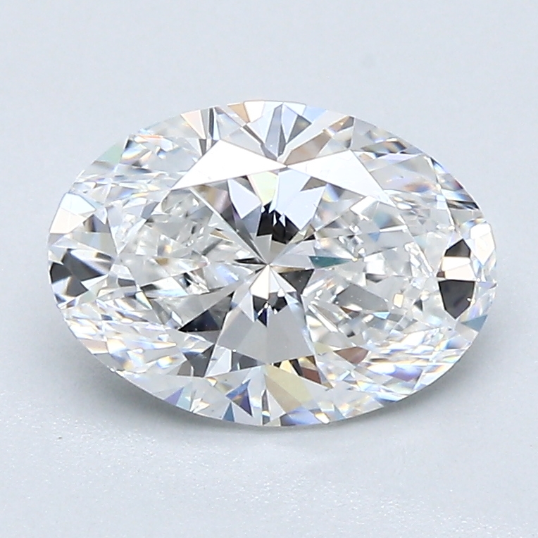 1.5 Carat Oval Cut Natural Diamond