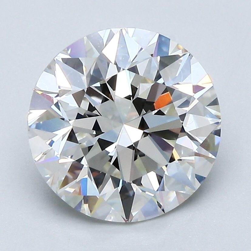 2.76 Carat Round Cut Natural Diamond