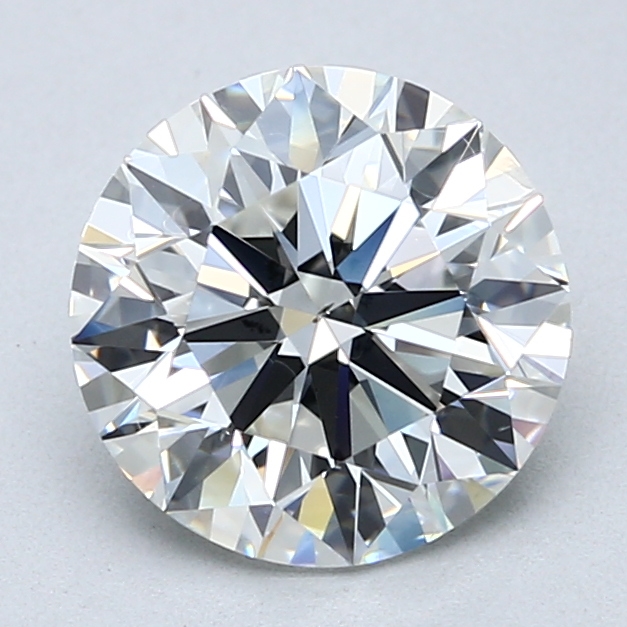2.5 Carat Round Cut Natural Diamond