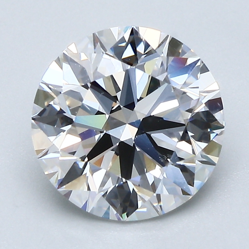 2.6 Carat Round Cut Natural Diamond