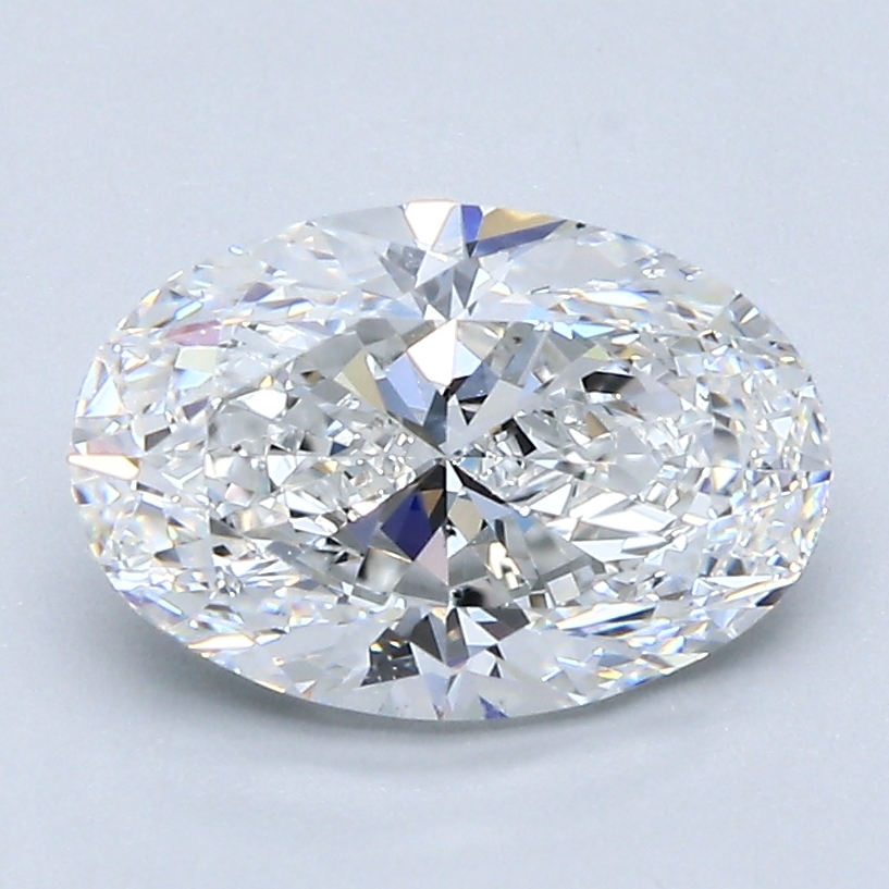 2.01 Carat Oval Cut Natural Diamond