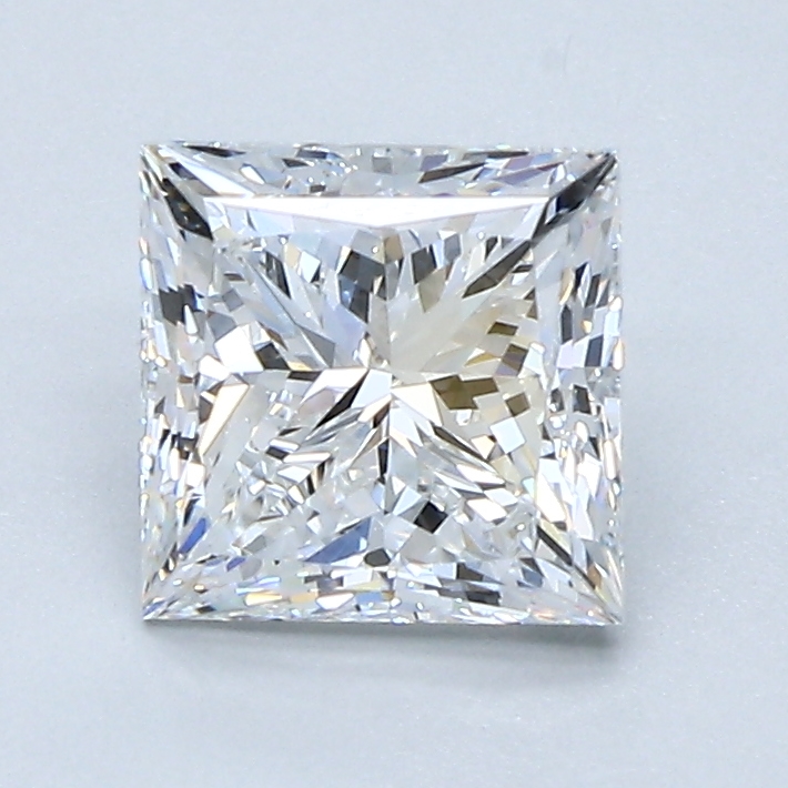 1.5 Carat Princess Cut Natural Diamond