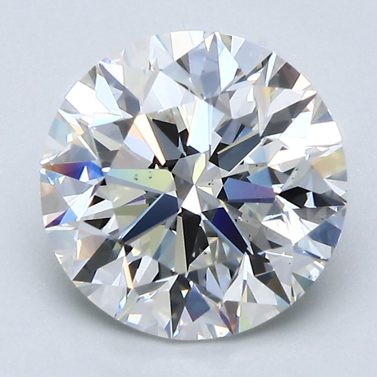 2.8 Carat Round Cut Natural Diamond