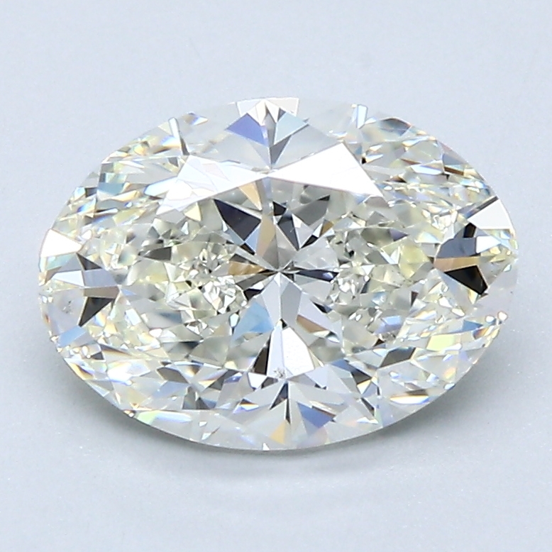 2.01 Carat Oval Cut Natural Diamond