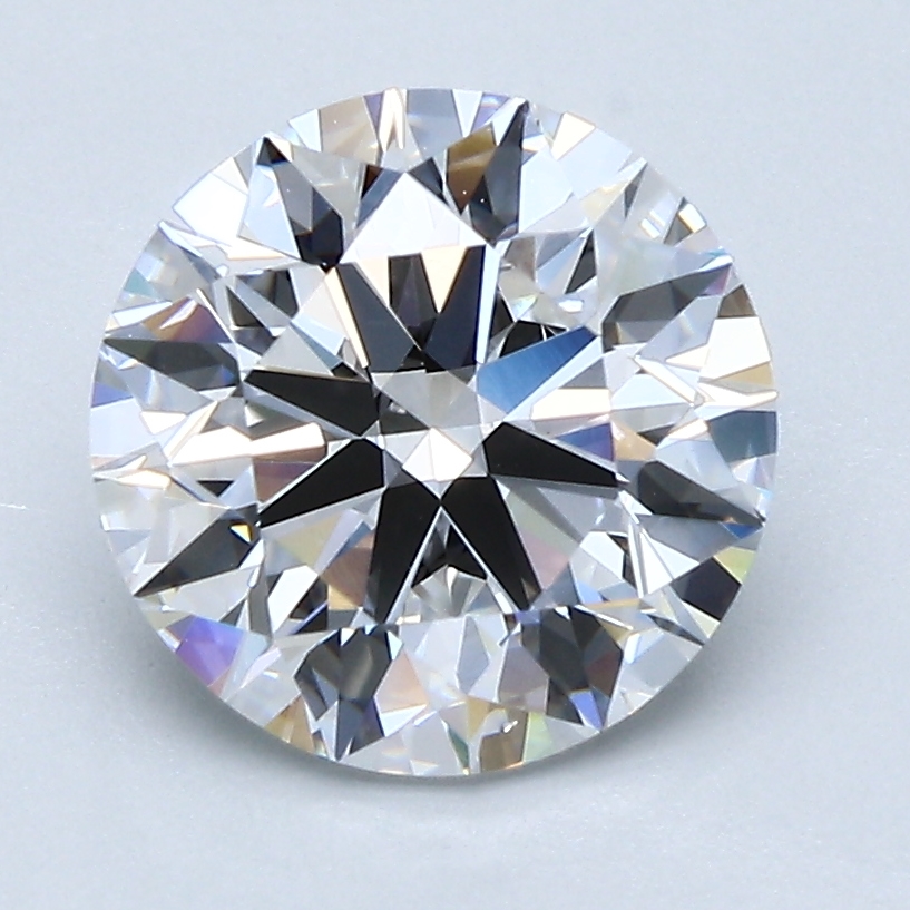 2.5 Carat Round Cut Natural Diamond