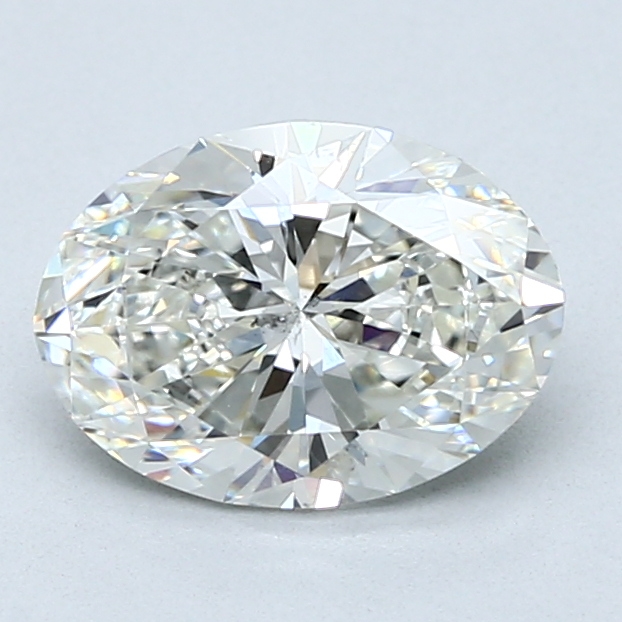 1.7 Carat Oval Cut Natural Diamond
