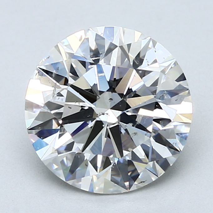 3 Carat Round Cut Natural Diamond