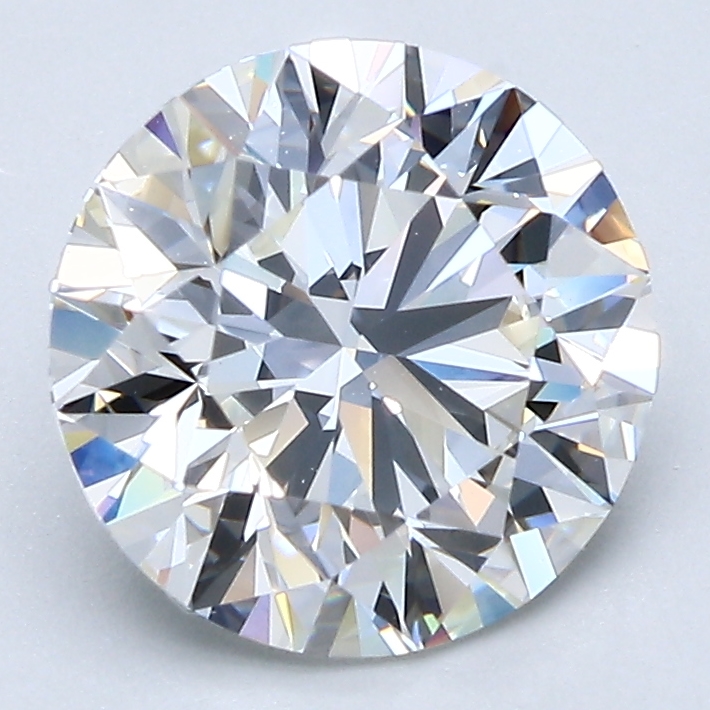 2.54 Carat Round Cut Natural Diamond