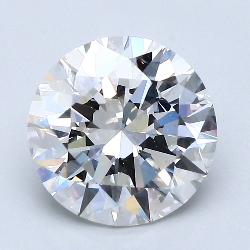 2.5 Carat Round Cut Natural Diamond