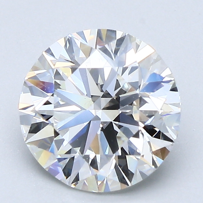 2.01 Carat Round Cut Natural Diamond
