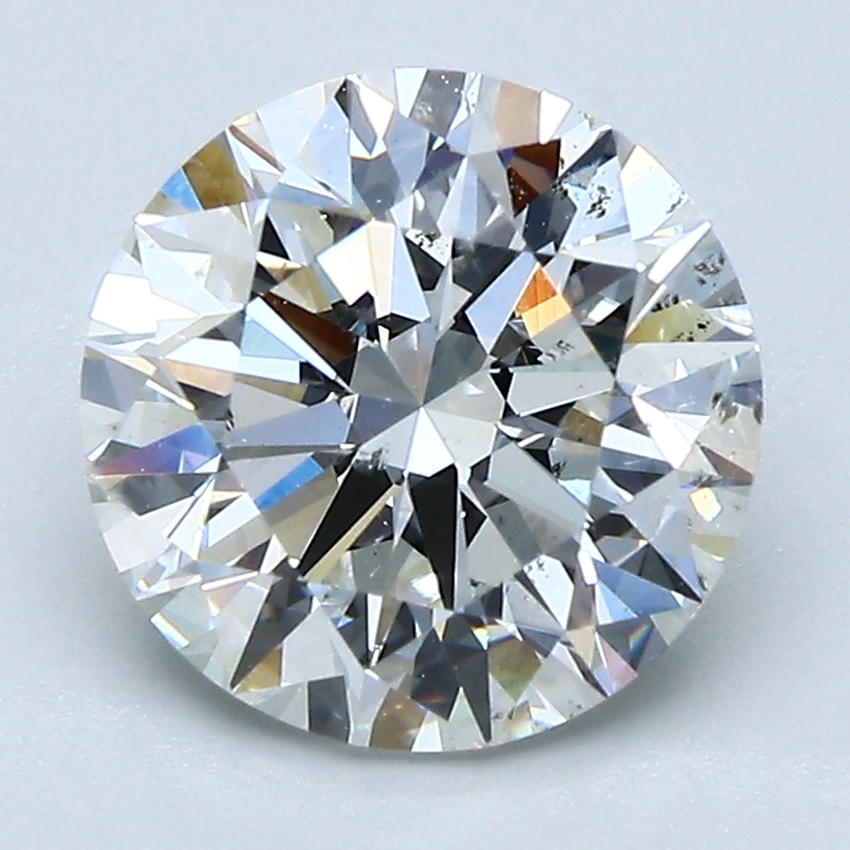 2.5 Carat Round Cut Natural Diamond