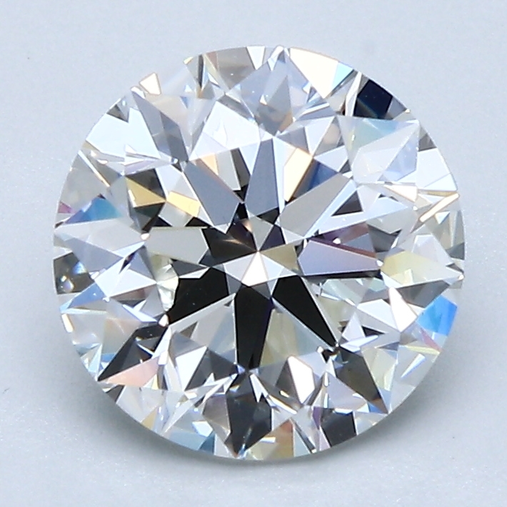 2.1 Carat Round Cut Natural Diamond