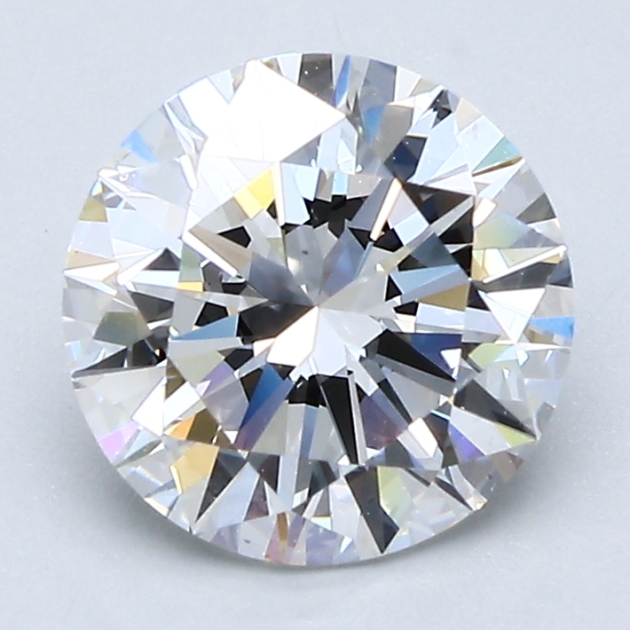 2.01 Carat Round Cut Natural Diamond