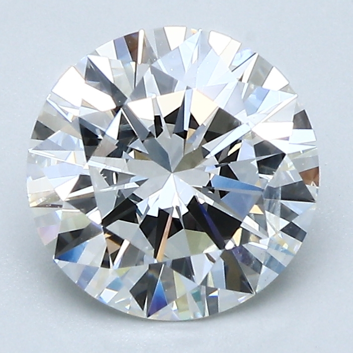 2.02 Carat Round Cut Natural Diamond