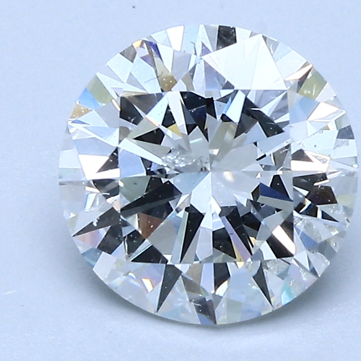 2.01 Carat Round Cut Natural Diamond