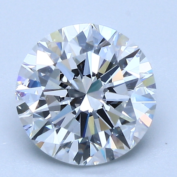 1.9 Carat Round Cut Natural Diamond