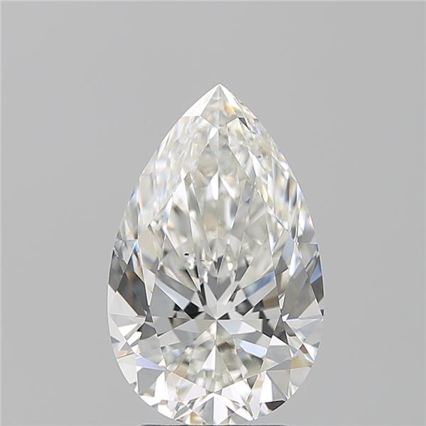 3.7 Carat Pear Cut Natural Diamond