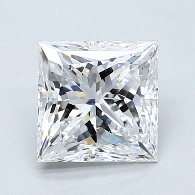 1.81 Carat Princess Cut Natural Diamond