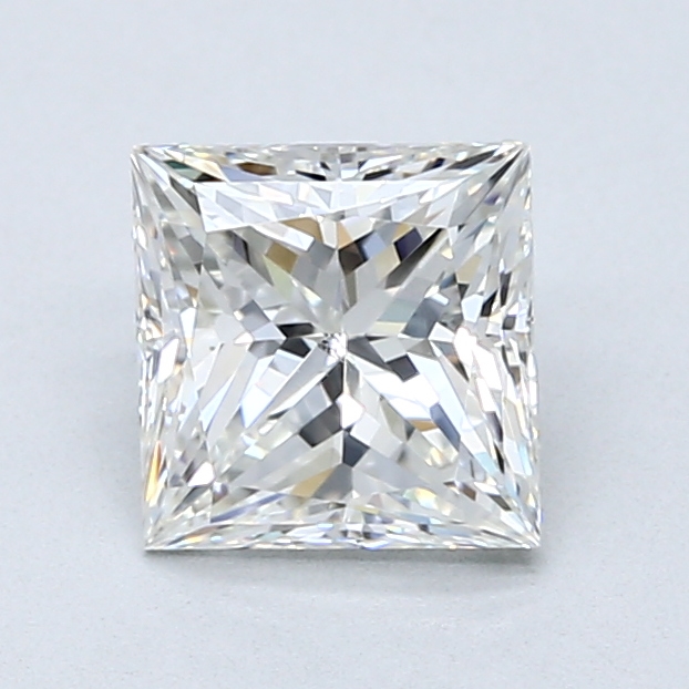 1.5 Carat Princess Cut Natural Diamond
