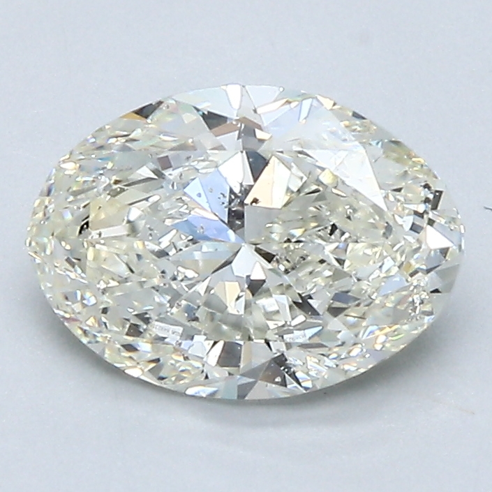 1.5 Carat Oval Cut Natural Diamond