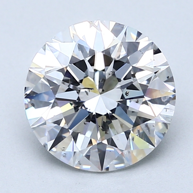 2.52 Carat Round Cut Natural Diamond