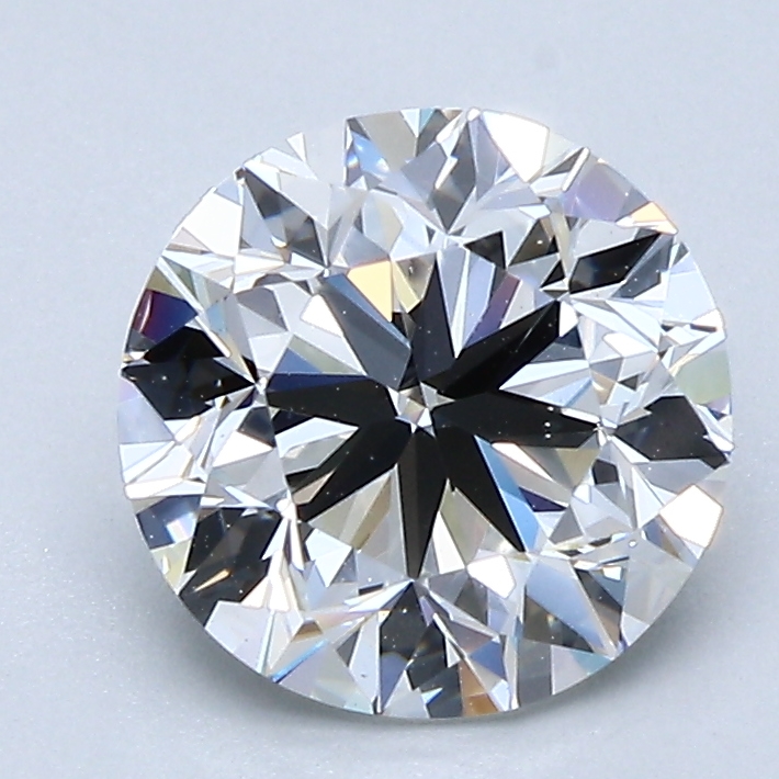 2.01 Carat Round Cut Natural Diamond