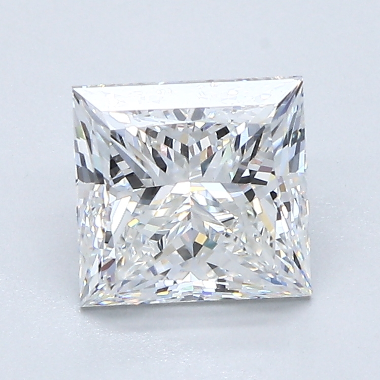 1.71 Carat Princess Cut Natural Diamond