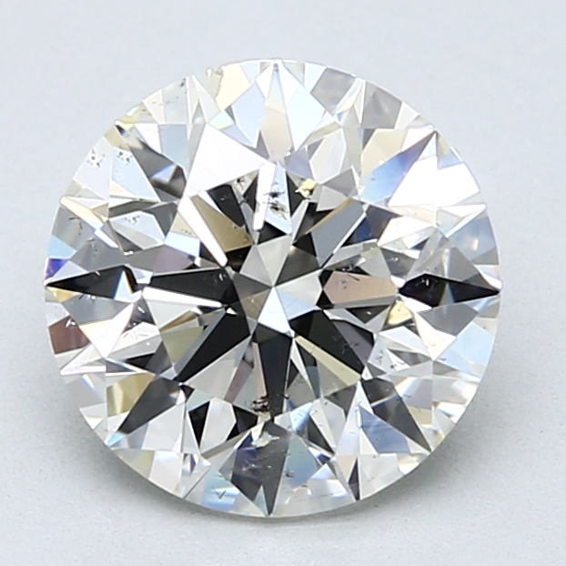 2.5 Carat Round Cut Natural Diamond