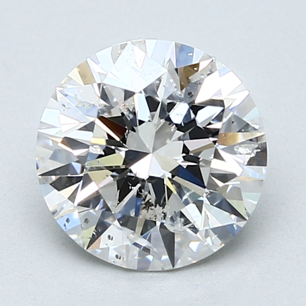 2 Carat Round Cut Natural Diamond