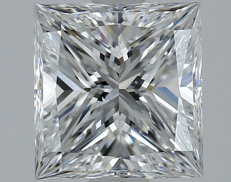 2 Carat Princess Cut Natural Diamond