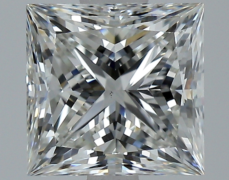 1.71 Carat Princess Cut Natural Diamond