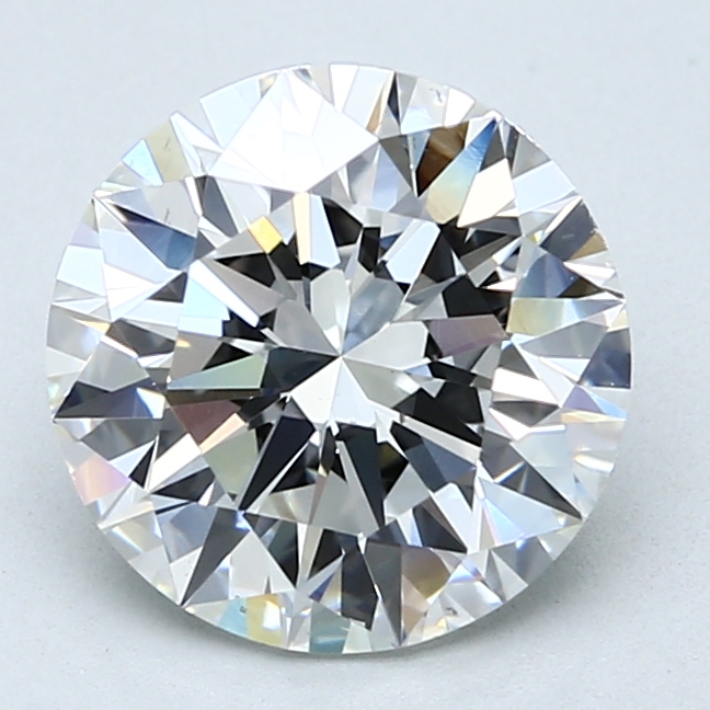 3.02 Carat Round Cut Natural Diamond