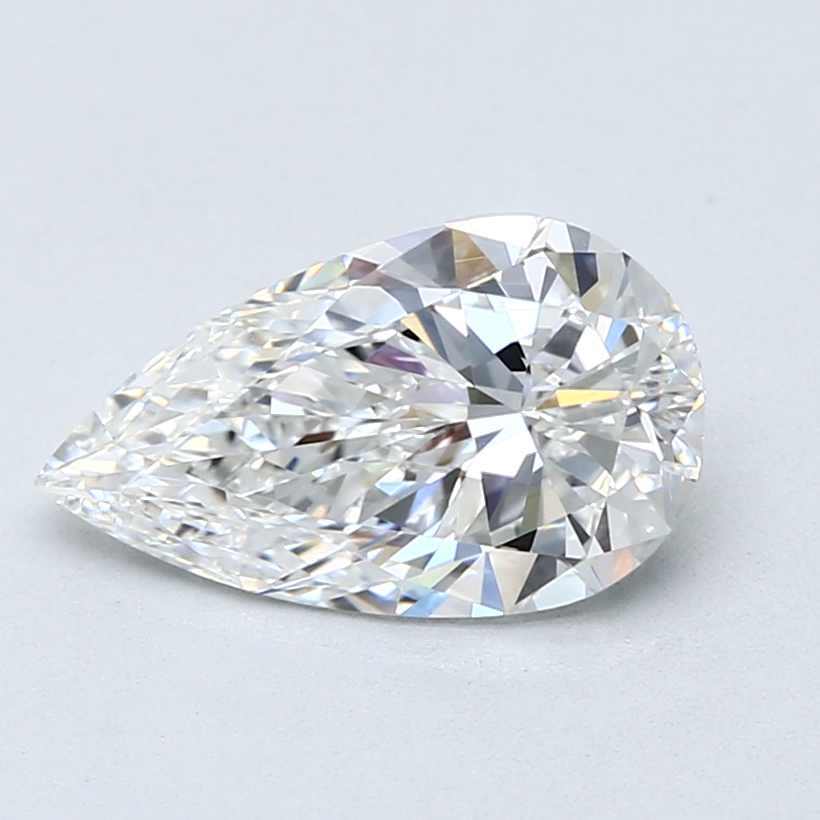 2.01 Carat Pear Cut Natural Diamond