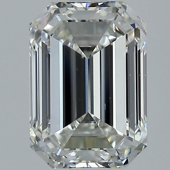 1.73 Carat Emerald Cut Natural Diamond