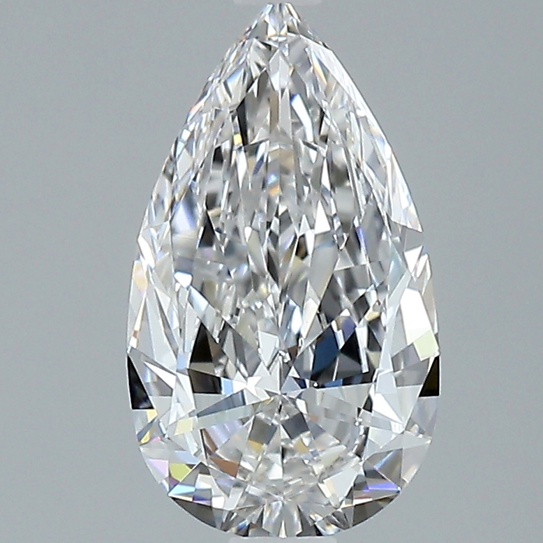 1.5 Carat Pear Cut Natural Diamond
