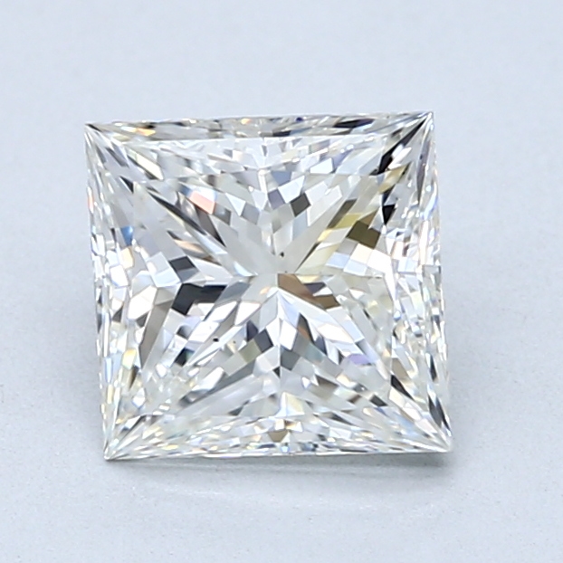 1.71 Carat Princess Cut Natural Diamond