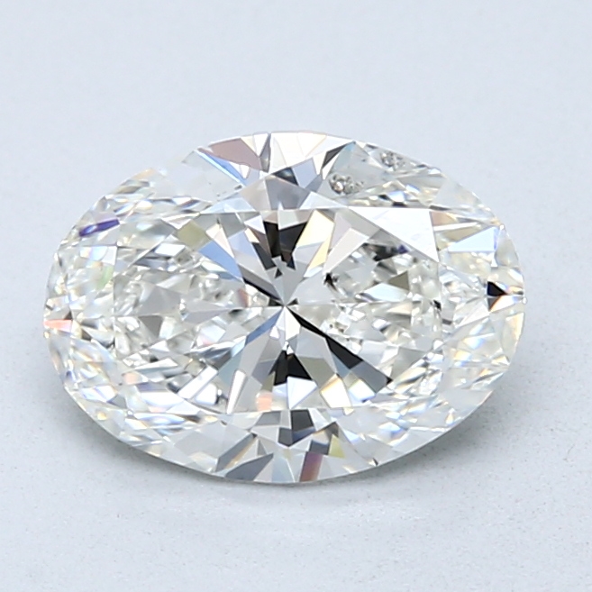 1.7 Carat Oval Cut Natural Diamond
