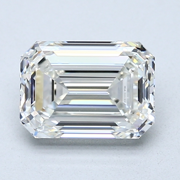 1.73 Carat Emerald Cut Natural Diamond