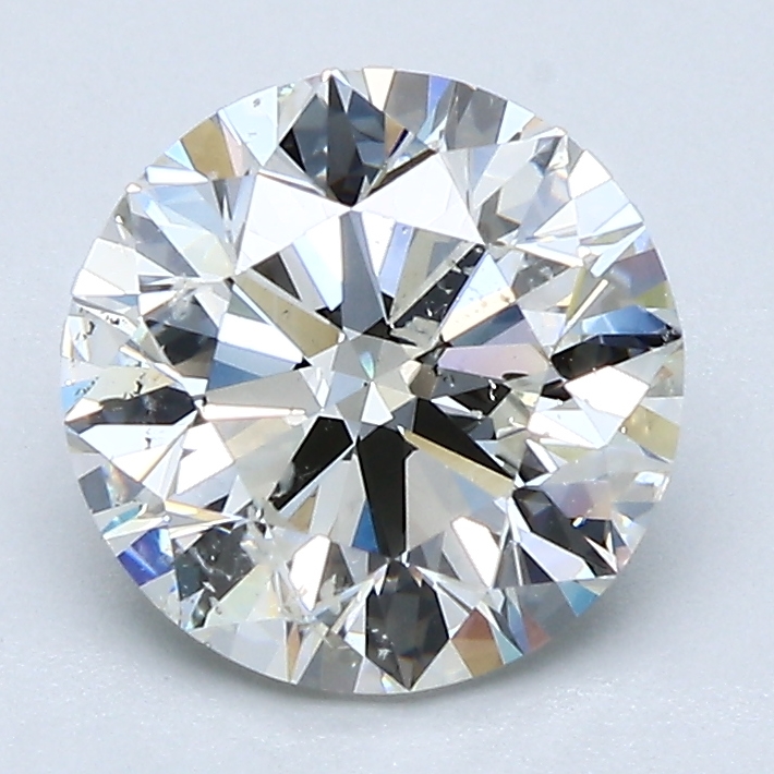 2.01 Carat Round Cut Natural Diamond