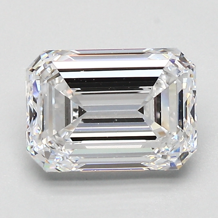 1.7 Carat Emerald Cut Natural Diamond