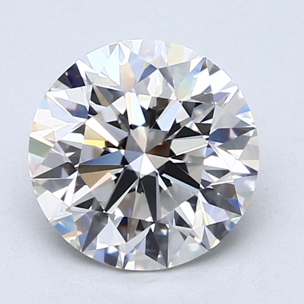2.08 Carat Round Cut Natural Diamond