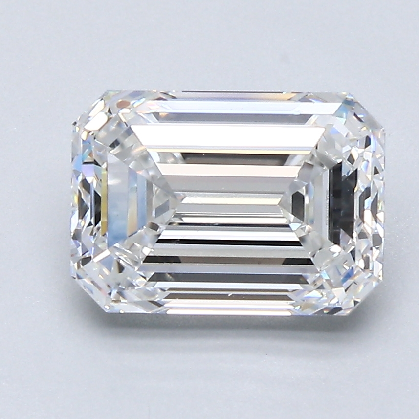 2.5 Carat Emerald Cut Natural Diamond