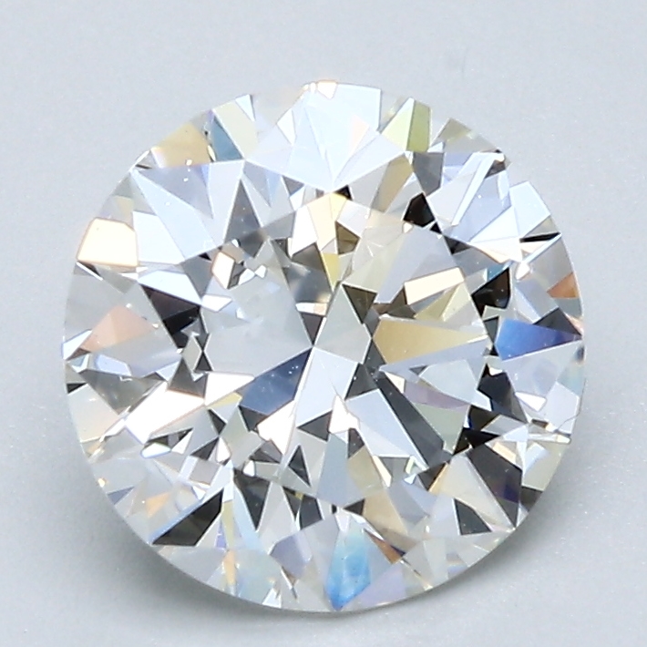 1.97 Carat Round Cut Natural Diamond