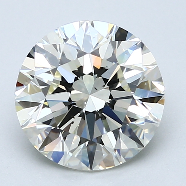2.51 Carat Round Cut Natural Diamond