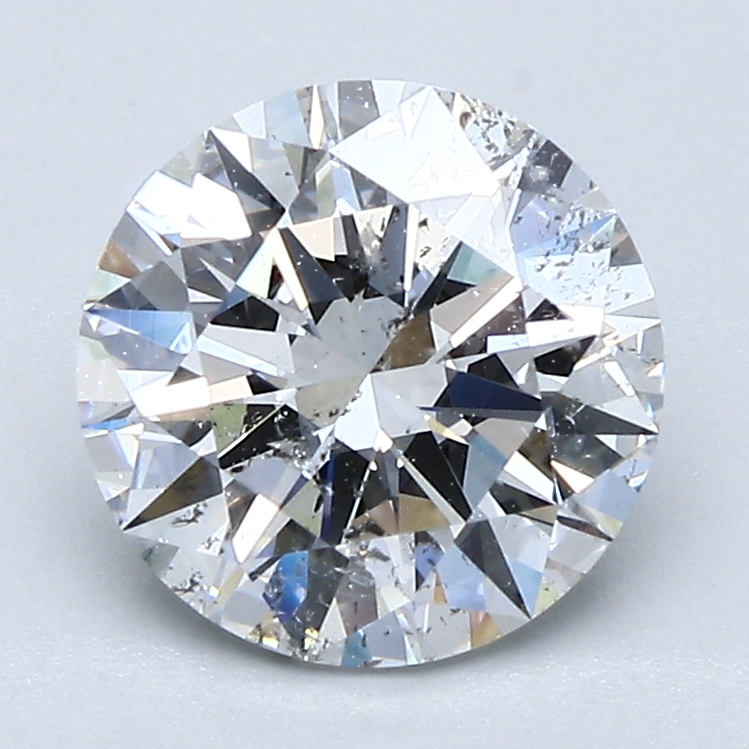 2.02 Carat Round Cut Natural Diamond