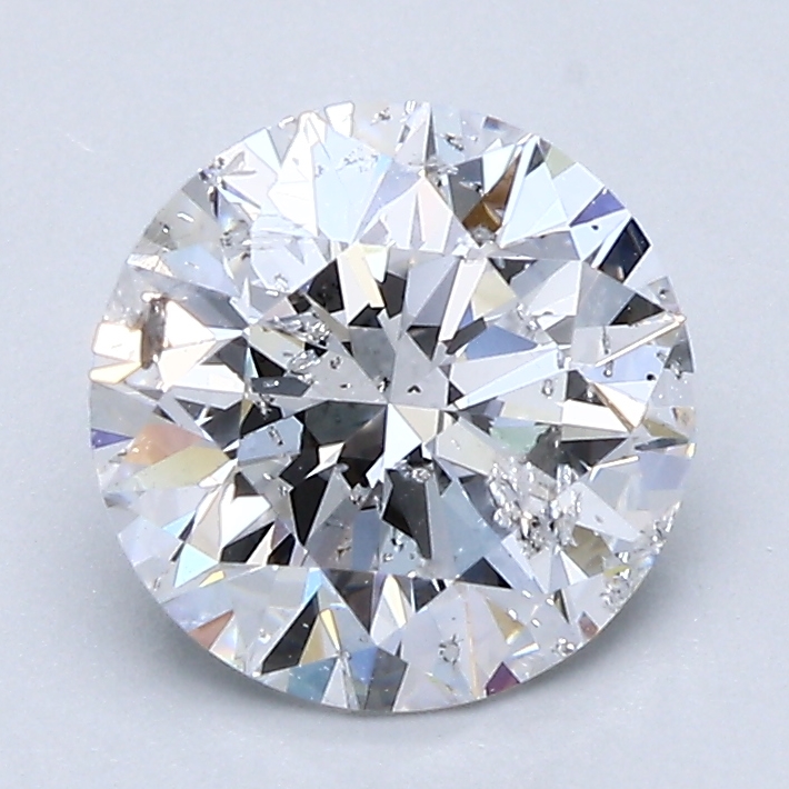 1.76 Carat Round Cut Natural Diamond